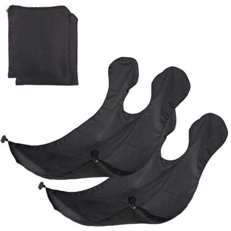 Tablier à barbe avec ventouses lot de 2