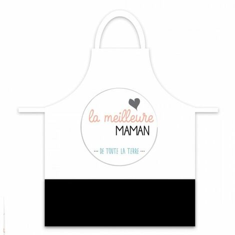 Tablier adulte à nouer - Meilleure Maman
