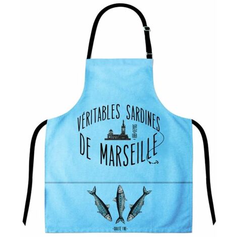 Tablier adulte à nouer Sardine