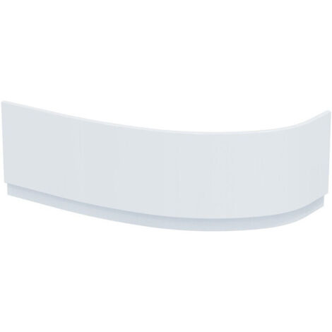 Tablier avant HOTLINE NEW 1600 mm asymétrique gauche blanc IDEAL STANDARD