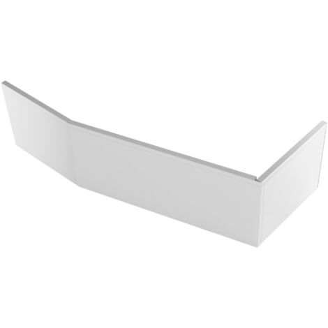 Tablier bain douche JACOB DELAFON Bastille installation en angle blanc mat