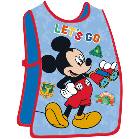 Tablier d'activités sans manches - Disney Mickey -Let's Go-