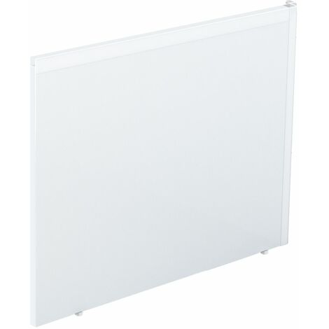 Tablier de baignoire - panneau retour - CLIP'S 80cm Blanc Brillant - Blanc