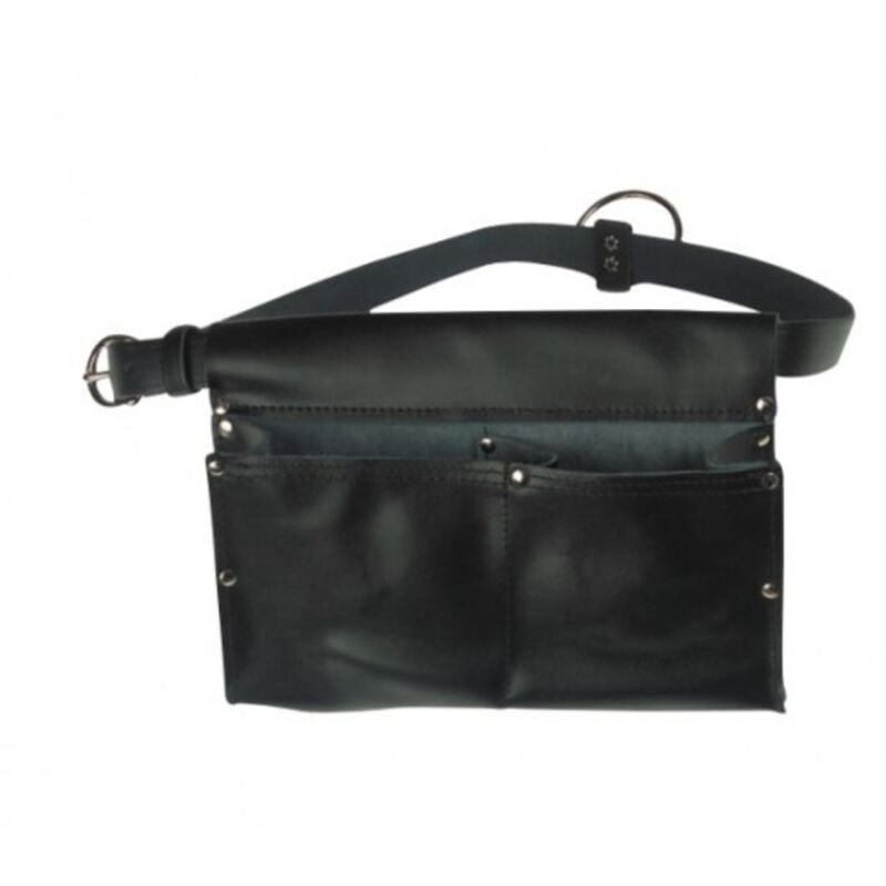 Jouanel - Tablier de coffreur cuir avec ceinture, 2 poches, 1 anneau - Réf: tabcf