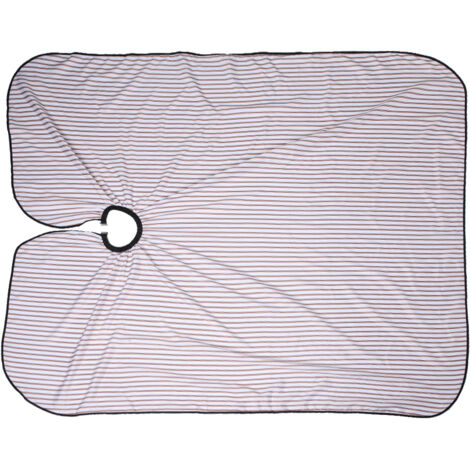Tablier de coiffure imperméable pour salon - Accessoire coloration et coupe cheveux - Marron