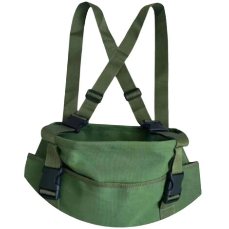 Tablier de cueillette de fruits grand format avec sacs de ramassage