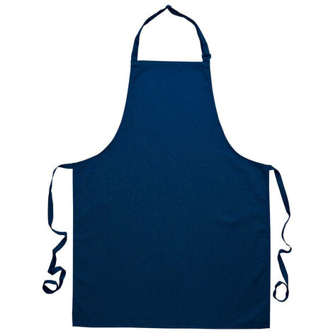 Tablier de cuisine à bavette Portwest 100% coton Noir Unique