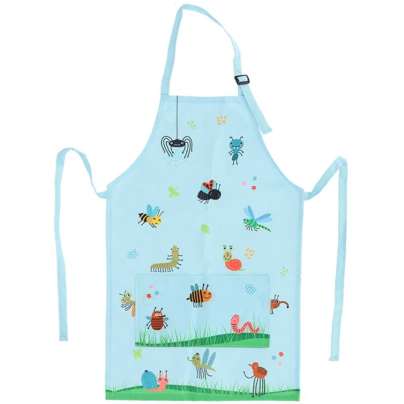 Esschert Design - Tablier de jardin enfant - Motif insectes