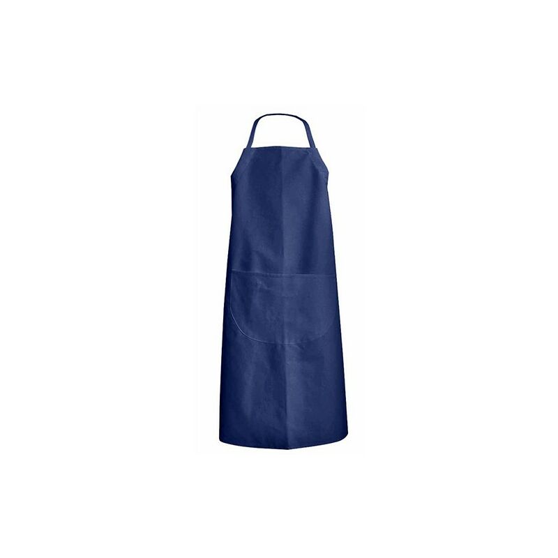 LMA - Tablier de jardin ou cuisinier coton avec hauteur réglable - Gamme Tabliers - radis - bleu hydrone - 700040 Lebeu - Bleu