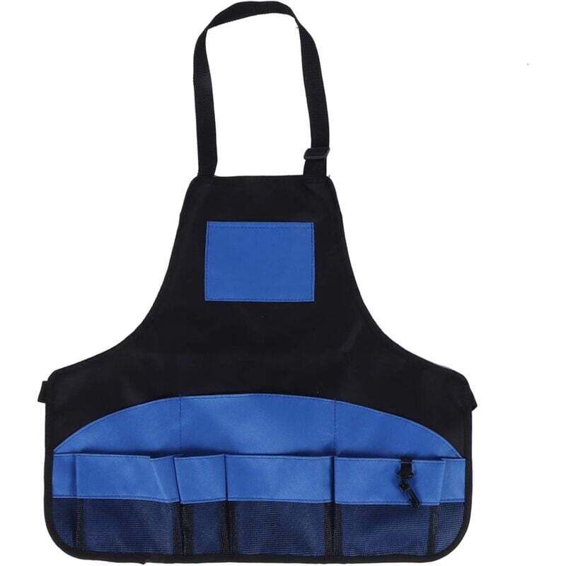 Tablier de jardin Ulisem, tissu Oxford 600D, imperméable, multi-poches, tablier de travail multifonctionnel, rangement d'outils, accessoires de jardin