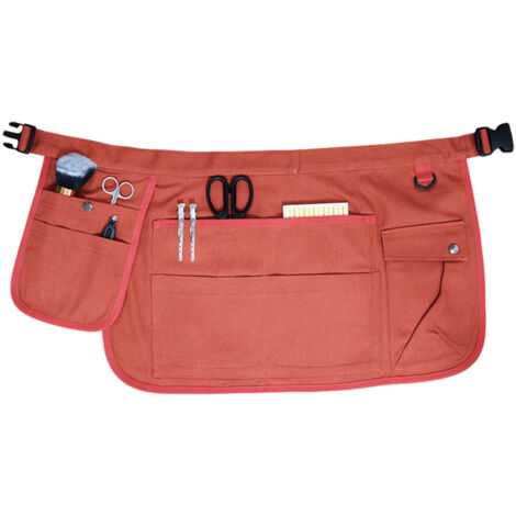 Tablier de jardinage industriel - Jupe courte orange