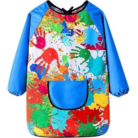 Tablier de peinture enfant PVC réutilisable - Mixte - 1-14 ans