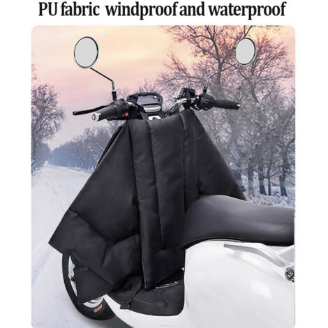 Tablier de protection pour scooter, couvre-genoux imperméable et coupe-vent pour moto