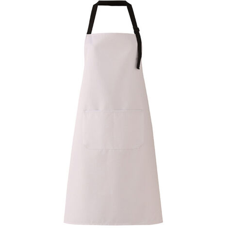 Tablier de publicité e-commerce Tablier barbecue à collier imperméable Logo imprimé Blanc 7080cm