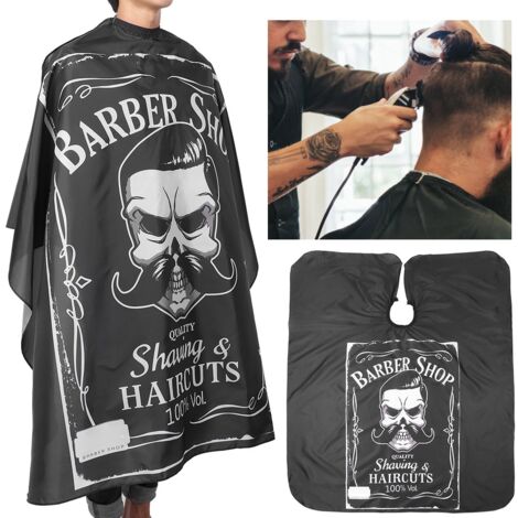 Tablier de salon professionnel imperméable 140x160cm - Cape de coiffure pour coupe