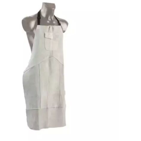 Tablier de soudeur en croute de cuir gris 650x1100mm