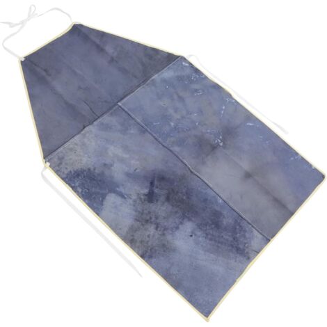 Tablier de soudeur en cuir de vachette conception ergonomique et protection contre la chaleur