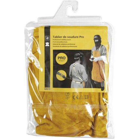 Tablier de soudure professionnel GYS 045217 - Jaune - Taille unique - Jaune