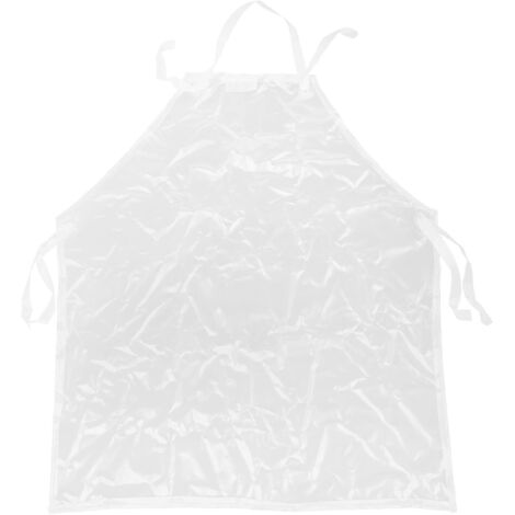 Tablier de travail unisexe court en PVC imperméable 25 mil