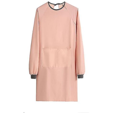 Tablier imperméable à manches pour la vaisselle, le café et le nettoyage des restaurants.