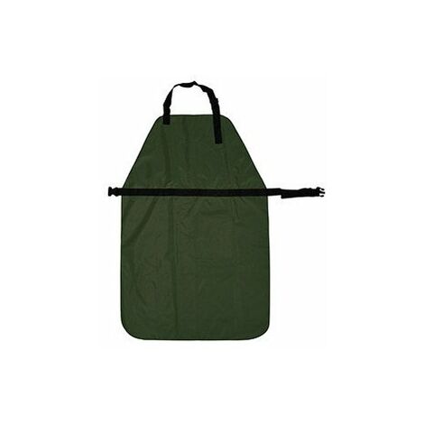 Tablier Jardinage Vert Foncé Avec Poche Poitrine. 420d Oxford. Longueur: 108cm - Largeur: 70cm.