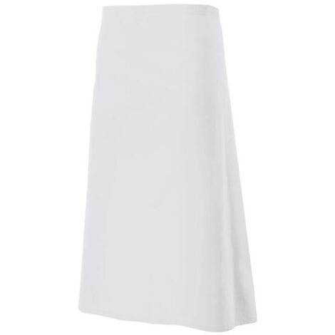 Tablier long VELILLA Blanc Unique.