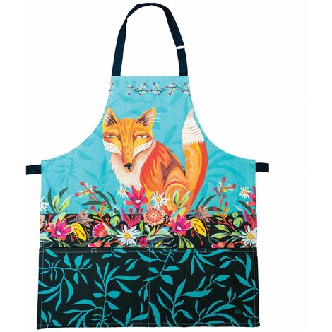 Tablier Renard pour enfants en coton décoré Allen