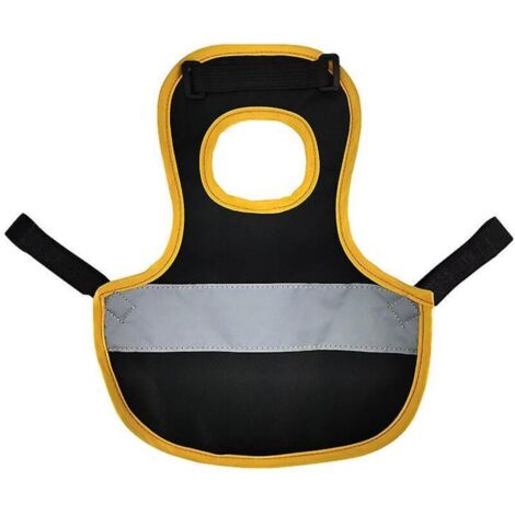 Tabliers pour volailles avec élastiques - Protection pour selle de poule et poussins (rouge)
