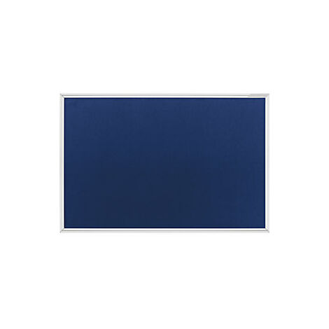 Tablón para chinchetas  marco de aluminio anodizado  fieltro