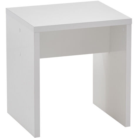 Tabouret 40x35x44,cm blanc