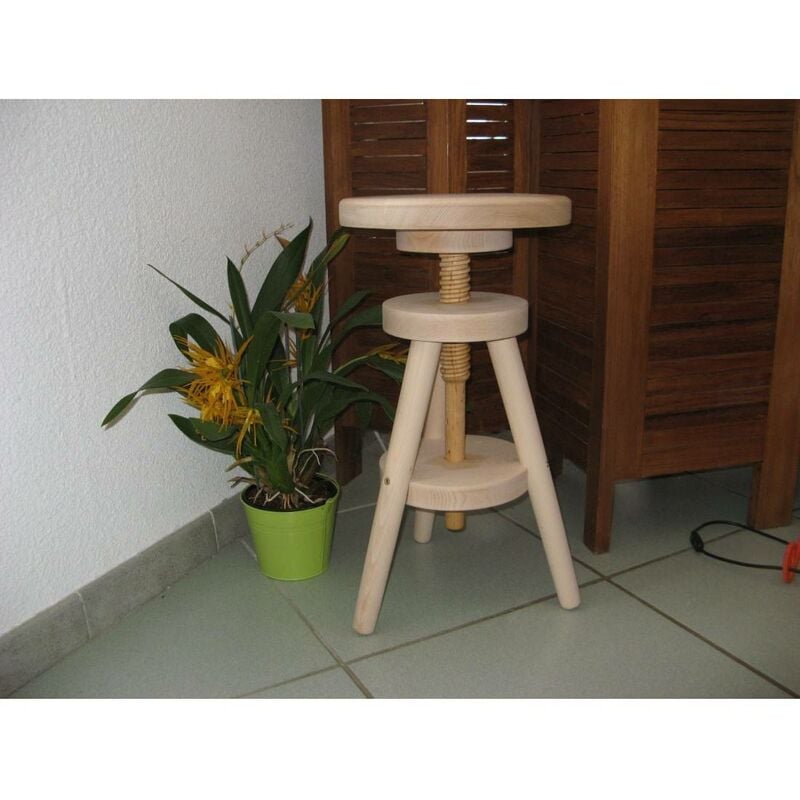 Tabouret à vis