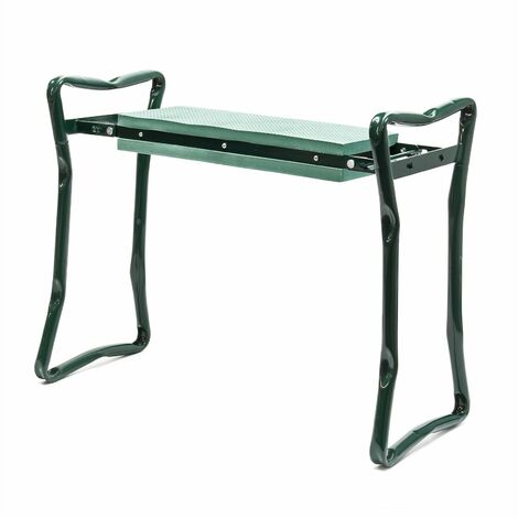 Siège De Jardin Pliable Avec Support Genoux - Tabouret Portable Pour Jardinage, Pêche, Travaux Au Sol