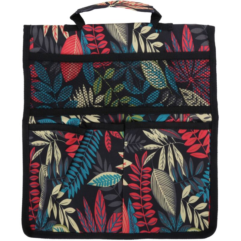Tabouret Agenouilloir Portable Oxford avec Sac Outil et Organisateurs pour Jardin
