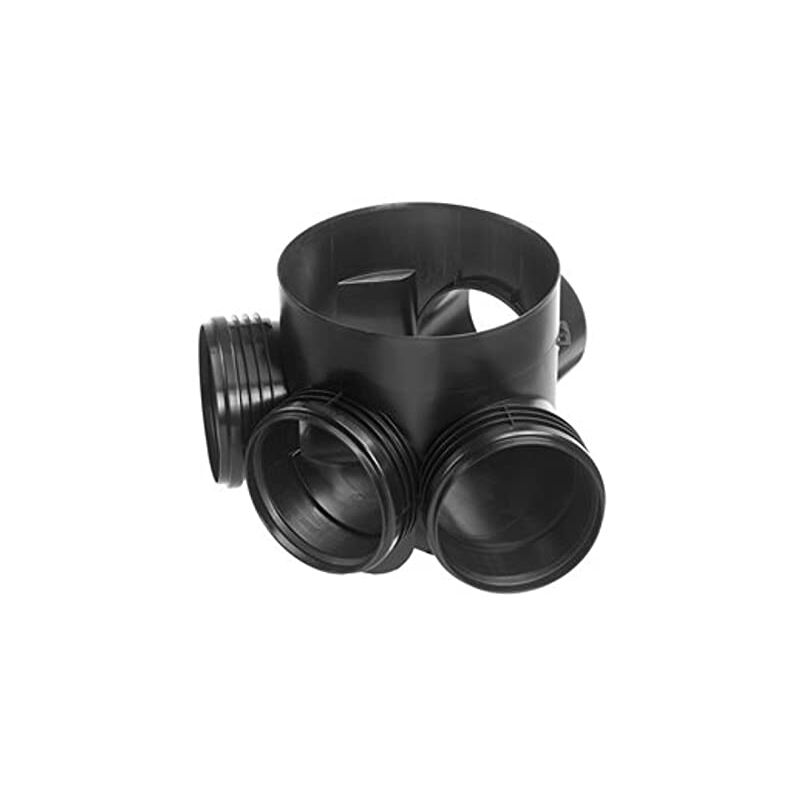 Wavin - fond de regard kg pp 315 x 160 mm 45° - tuyau montant de contrôle pour tuyau d'évacuation des eaux usées. 3065588