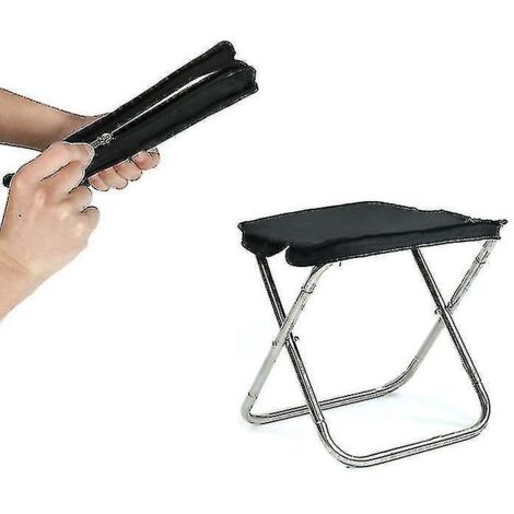 Tabouret auto-emballage portable Pliant la chaise Compact Compact-Ensoleillé