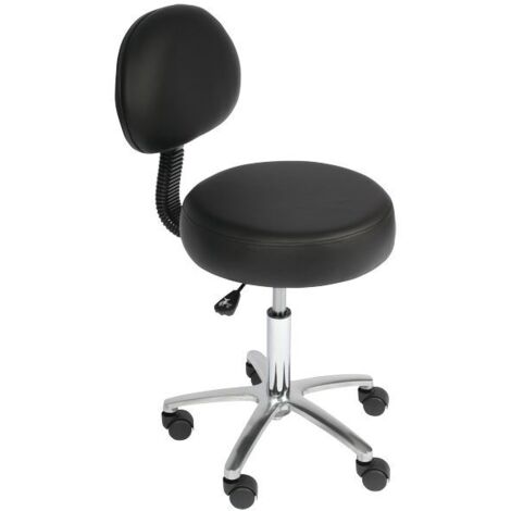 Tabouret avec dossier Confort Premium - Nylon