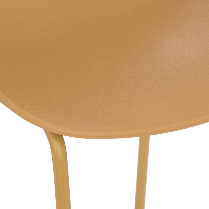 Atmosphera - Tabouret bar Design 'Otac' Couleur: Ocre