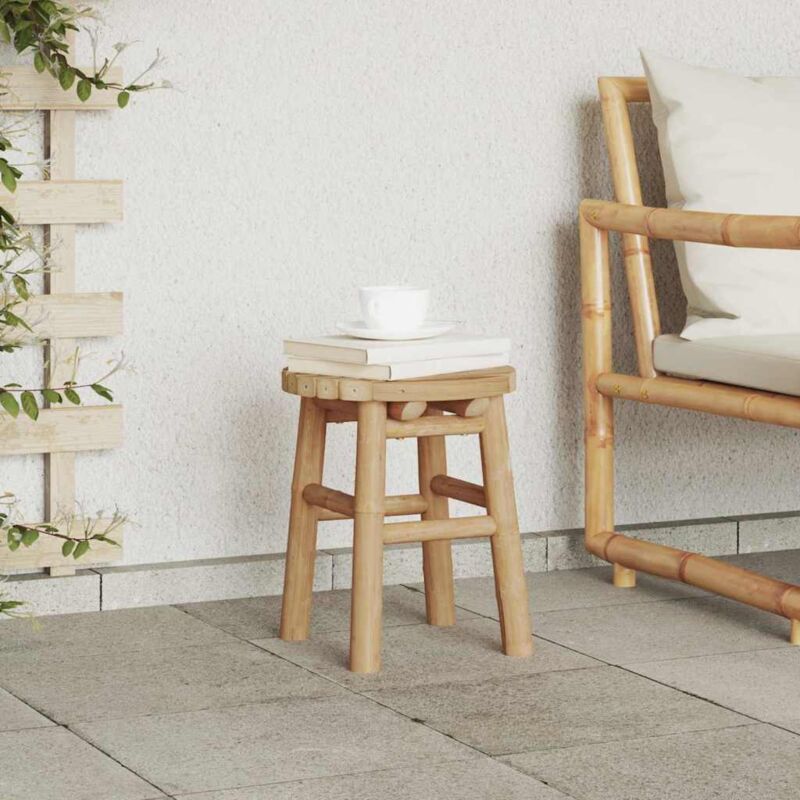 vidaXL Hocker Bambus Natur 30 x 30 x 36 cm Bambus