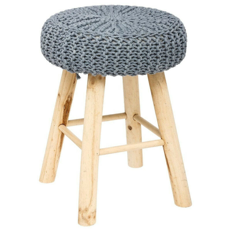 Tabouret Suzette gris Atmosphera