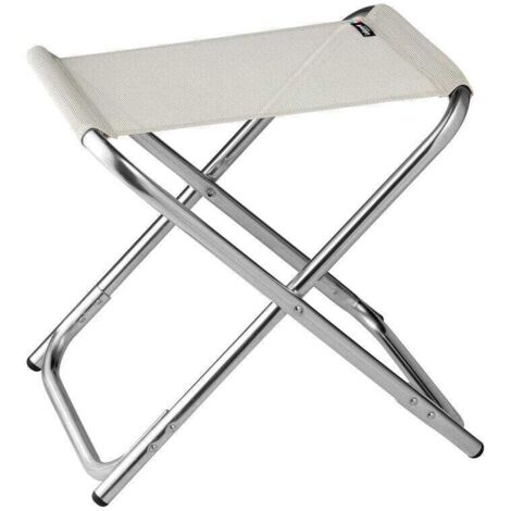 Tabouret Camping et Plage - Pliant Ultra-Léger - Alu Pl - Batyline® Iso - Beige Seigle - Lafuma Mobilier