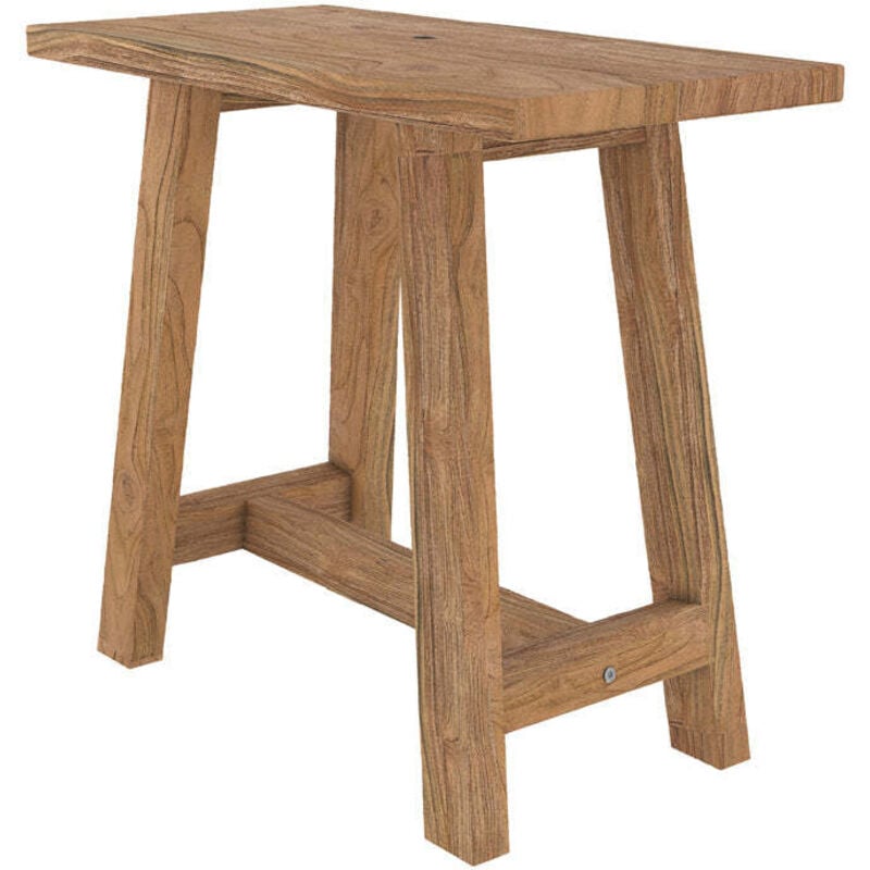 Rendez-vous Déco - Tabouret en bois de teck recyclé - dao