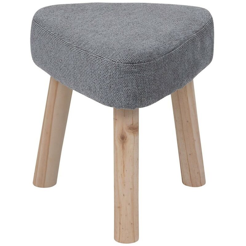 Tabouret d'appoint Thena gris
