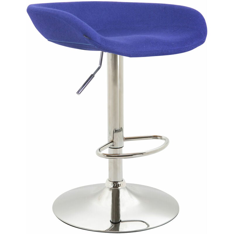 CLP - Tabouret moderne avec siège en feutre confortable différentes couleurs en différentes couleurs colore : bleu