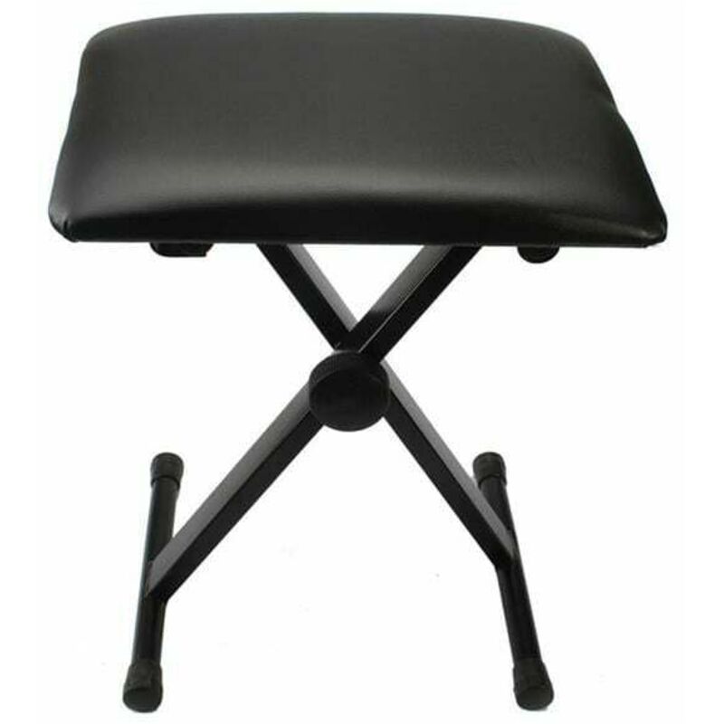 Tabouret de Bar Banc de piano pliant réglable Tabouret Siège noir