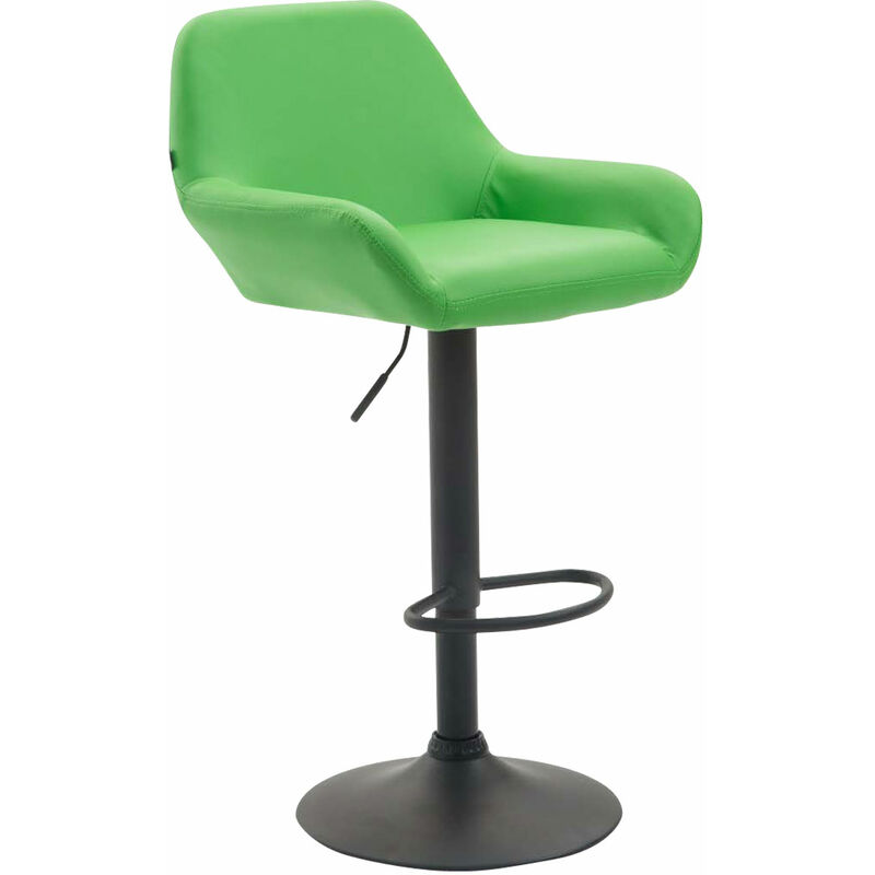 CLP - Cuisine de tabouret de bar moderne en cuir de base de base éco diverses couleurs Couleur : Vert