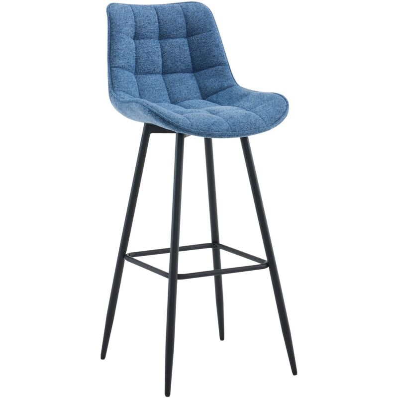 Tabouret de bar Dartford Bleu Tissu