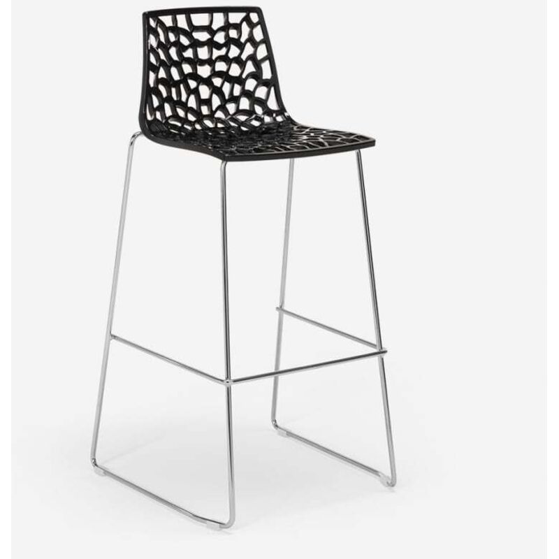Tabouret de Bar Design Noir MASSILIA