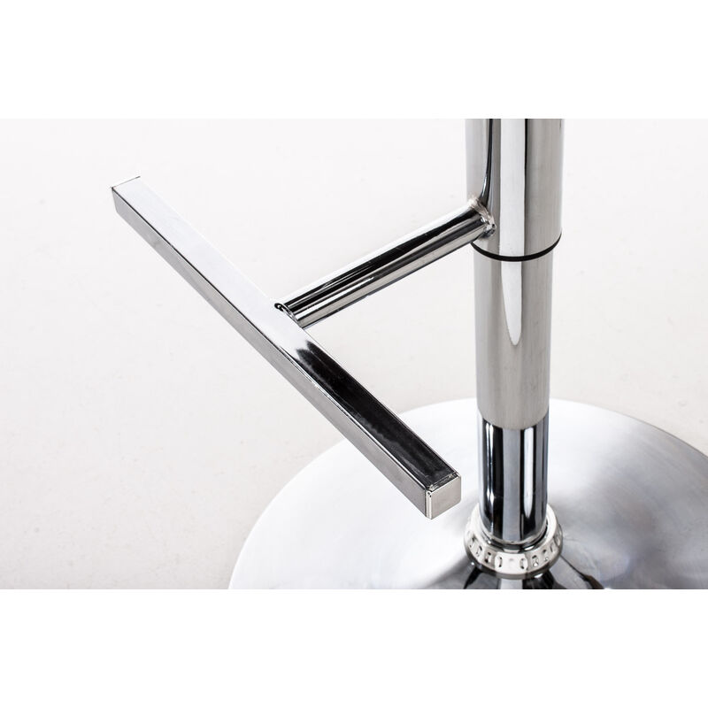 Tabouret avec dossier arrière et accoudoirs recouverts de différentes couleurs tissu colore : Gris