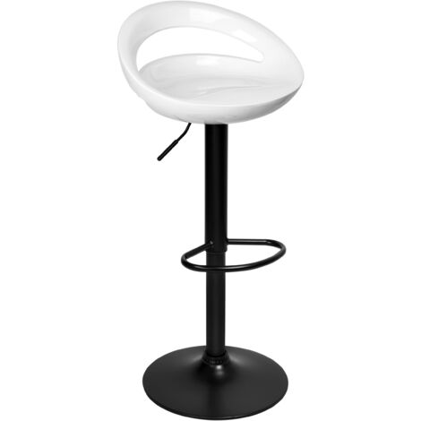 Tabouret de bar en liège blanc