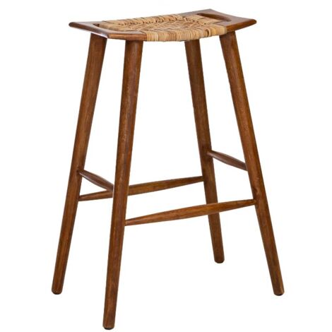 Tabouret de bar en manguier Suzanna